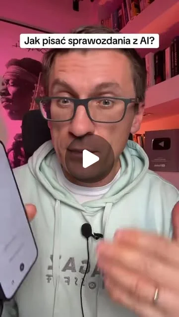 Kadr filmu Mirosław Skwarek o PLAUD
